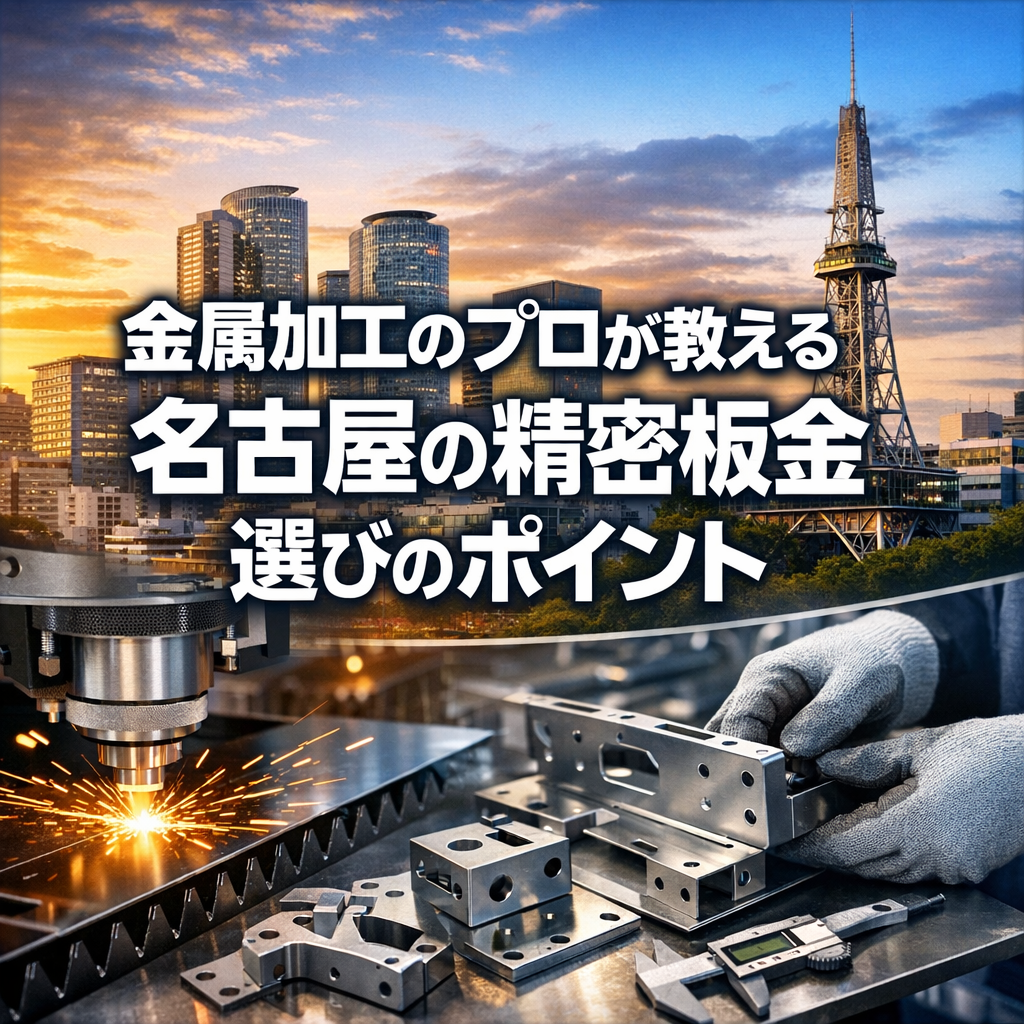 金属加工のプロが教える名古屋の精密板金選びのポイント